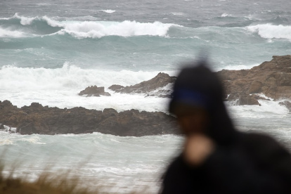 La borrasca Ciarán deja ráfagas de casi 140 km/h en Galicia