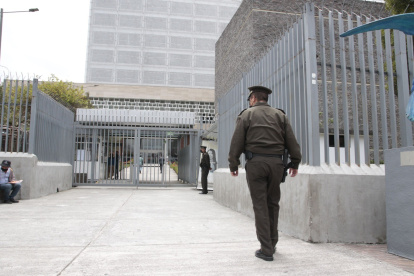 Preparación. El edificio del Legislativo se alista para recibir a los nuevos asambleístas.