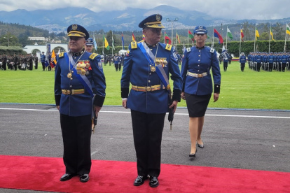 Relevo. El martes 31 de octubre se realizó el cambio de mando en la Escuela de Policía de Pusuquí.