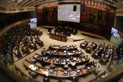 Legislativo. El Hemiciclo de la Asamblea Nacional, lugar que ha sido escenario de acuerdos, pactos, discusiones, peleas, entre otros episodios.