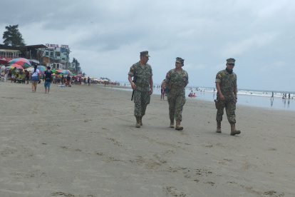 El turismo se sintió seguro en Montañita, Ayangue, Olón y Salinas.
