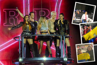 RBD en Medellín y sus fanáticos ecuatorianos, colombianos y venezolanos.