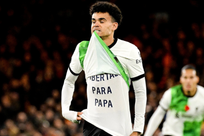 El jugador de fútbol Luis Díaz.