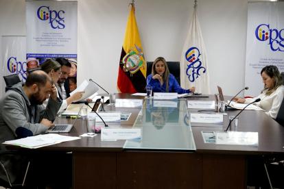 Sesión. El pleno del Consejo de Participación dirigido por Nicole Bonifaz convocó para una sesión, este martes 7 de novimebre