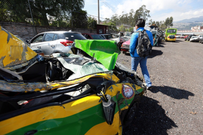 Proceso. Al menos 30 días demorará el proceso de chatarrización.