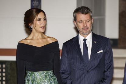 Federico de Dinamarca con su esposa, Mary.