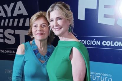 Isabel Noboa y Daniela Creamer.