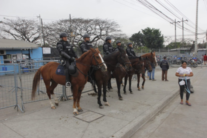 Este era el ambiente en la Penitenciaría un día después de los disturbios.