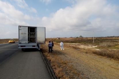En las vias de entrada a Playas, desde Guayaquil y Posorja, se han encontrado cadáveres y también se han cometido asesinatos.