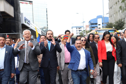 El 6 de noviembre, en varios puntos del país, hubo marchas para exigir los recursos de los municipios.