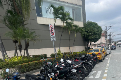 Las motocicletas fueron captadas en el sitio inadecuado