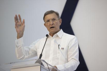 Fotografía de archivo en la que se registró al ministro de Relaciones Exteriores de República Dominicana, Roberto Álvarez.