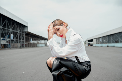 Stefy Gálvez empezó en el mundo de la aviación a los 17 años.
