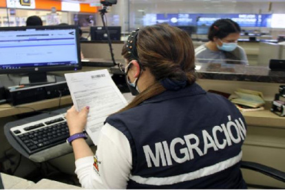 Aunque en Ecuador no se pide visa para ciudadanos de la región, es necesario pasar por oficinas y establecer un registro.