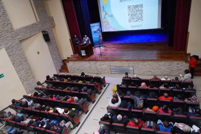 El público del cantón Pillaro en Tungurahua asistió masivamente al festival.