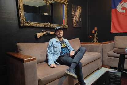 Juan Esteban, además de ser vocero, coordina el hospedaje de los artistas de 16 bandas para los días ‘alternativo’ y ‘metalero’.