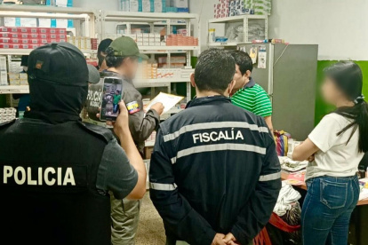 Venta de medicinas adulteradas en Ecuador.