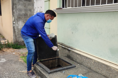 En Ecuador se ejecutan campañas para evitar que en las cisternas de agua, no se formen criaderos de mosquitos