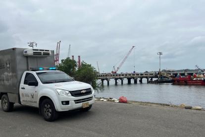 Escena. Ayer sacaron otro cuerpo hallado por pescadores.