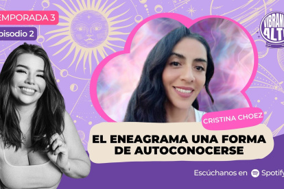 Cristina Choez en Vibrando Alto.