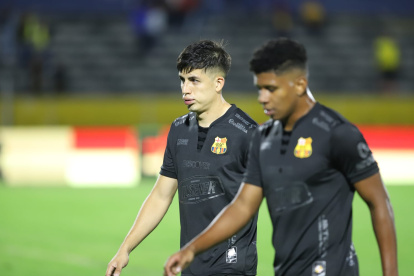 En el estadio Olímpico Atahualpa se desarrolla el encuentro entre NACIONAL VS BARCELONA válido por la décima segunda fecha de Liga Pro. Quito 28 de Mayo de 2023 GUSTAVO GUAMAN Agencia (ag-expreso ag-extra - ag-Quito)