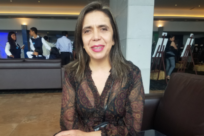 La vicepresidenta de la Federación Internacional de Diabetes, Ana Fernanda Sánchez.