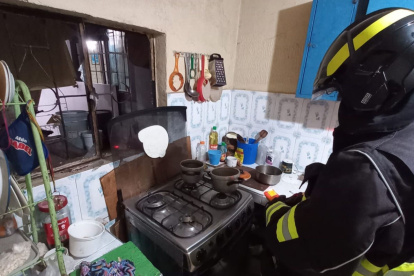 Daños. En Guamaní hubo un herido por acumulación de gas.