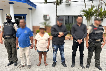 Cuatro personas fueron detenidas tras el hallazgo.