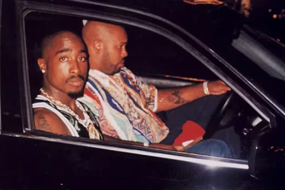 Ultima fotografía de Tupac en Las Vegas, a su lado Duane Keith Davis