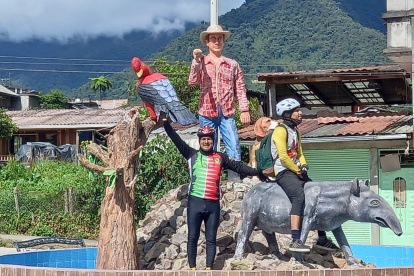 Ciclistas de la Calle en su recorrido por el Oriente.