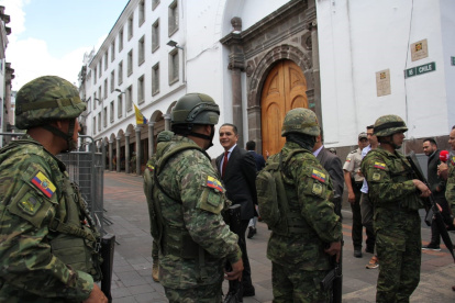 Funcionario. El presidente del Consejo de la Judicatura, Wilman Terán, acudió a la reunión del Cosepe.