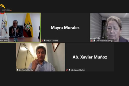 Sesión. El pleno de la Judicatura se reunió de forma virtual la noche de este martes.