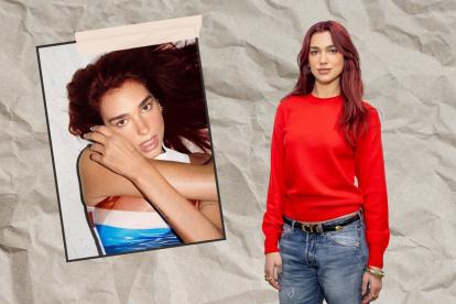 Dua Lipa estrena nuevo look.