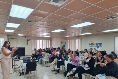 Experta. Las capacitaciones son dirigidos a fonoaudiólogos del país.