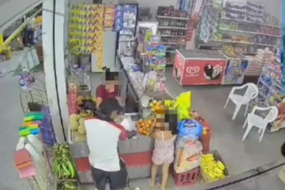 Hecho. La captura se dio luego de que fuera captado por cámaras de seguridad.