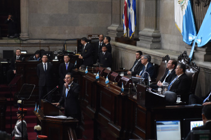 Una sesión en el Congreso de Guatemala, en una fotografía de archivo.