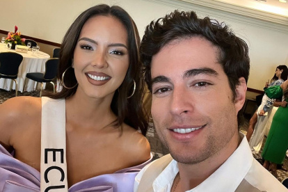 Danilo Carrera con Delary.