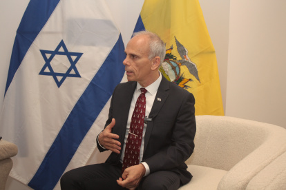 El embajador Sarid dice no necesitar el apoyo de la comunidad internacional, pero sí su comprensión.