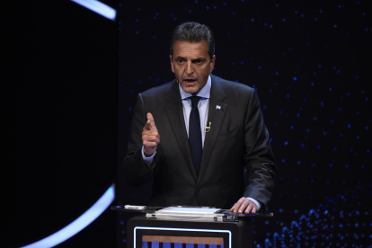 Sergio Massa, candidato a la Presidencia de Argentina.