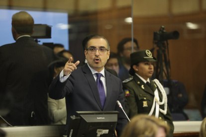 Vicente Taiano, del Partido Social Cristiano, es integrante de la Comisión de Justicia.