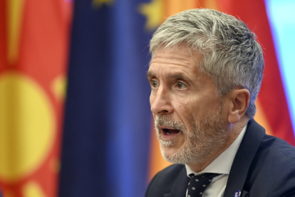 El ministro español del Interior, Fernando Grande-Marlaska.
