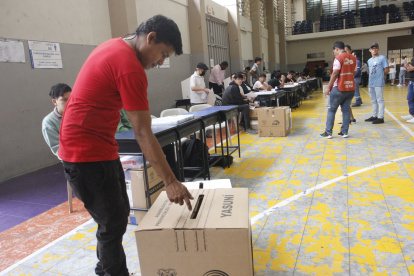 Votaciones. Las últimas elecciones presidenciales de Ecuador se desarrollaron en agosto y octubre de 2023.
