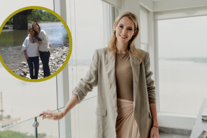 Lavinia Valbonesi será oficialmente la primera dama desde este 23 de noviembre.