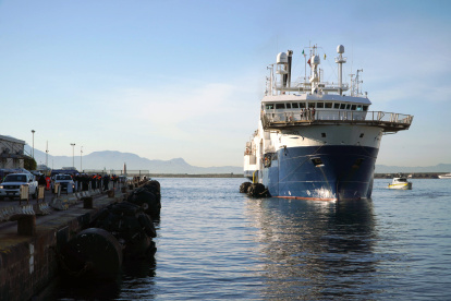 Imagen de Archivo del buque de salvamento y rescate Geo Barents.