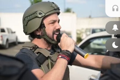 El alcalde Luis Chonillo durante su intervención ante empleados municipales.