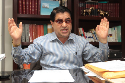 Gelacio Mora es activista social y representante del colectivo Tejido Social de Guayaquil.