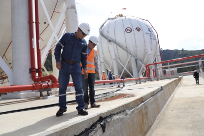 Petroecuador informó de la rotura de la infraestructura en días pasados.