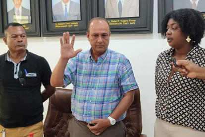 Gustavo Samaniego es el nuevo alcalde de San Lorenzo.