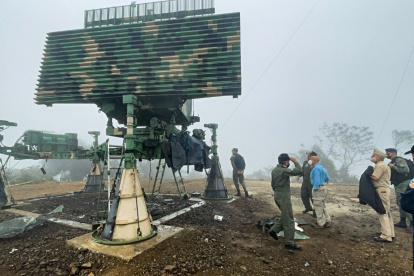 Daños. La explosión del 7 de noviembre de 2021 inutilizó el aparato que fue trasladado a Latacunga para su reparación.
