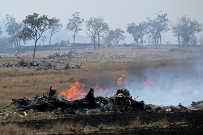 Más de 170 bomberos y un millar voluntarios lucharon a contrarreloj estos fuegos que comenzaron el miércoles 22 de noviembre de 2023.